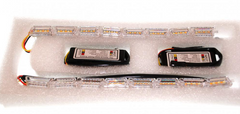 Світлодіодна (LED) стрічка Baxster Running Crystall Жовтий-Білий 16 сегментів v3
