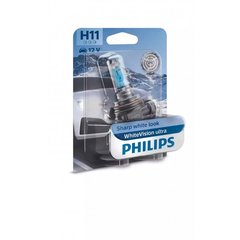 Галогенна лампа Philips 12362WVUB1 H11 55W 12V PGJ19-2 WhiteVision ultra +60% 4000K B1