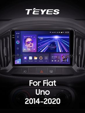 Штатная магнитола Teyes CC3 2K 4+32 Gb Fiat Uno 2014-2020 9" (L1)