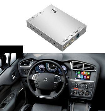 Бездротовий CarPlay та AndroidAuto для Citro&euml;n C4 (2015-2020) NAC System