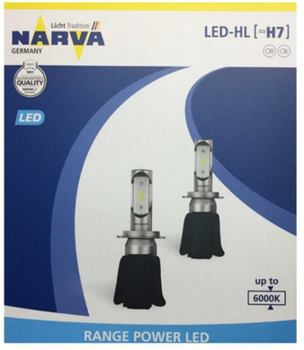 Светодиодные лампы Narva 18005 H7 6000K