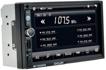 Автомагнитола Cyclone MP-7025 GPS WRC