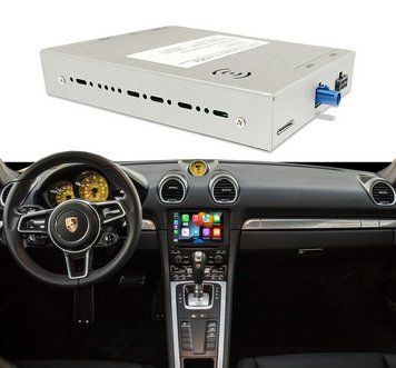 Беспроводной CarPlay и AndroidAuto для Porsche Cayman (2016) PCM4.0