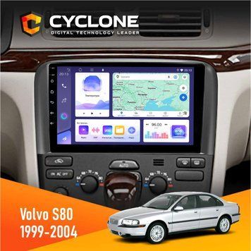 Штатна магнітола CYCLONE Volvo S80 1999-2004 C9-011 4/64. DSP