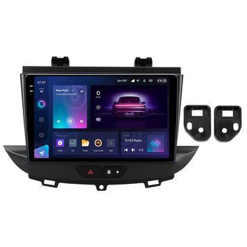 Штатна магнітола Teyes CC3 2K 6+128 Gb Opel GrandLand X 2017-2023 Astra K 2015-2021 9"