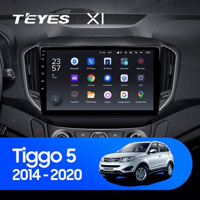 Штатна магнітола Teyes X1 2+32Gb Chery Tiggo 5 2014 - 2018 10"