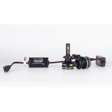 Led автолампи DriveX FE-01 PRO H7 58W CAN 9-32V 6K