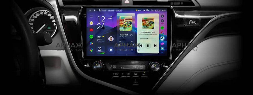 Штатна магнітола Teyes CC4 Pro 2K 12+256 Gb Toyota Camry 8 XV 70 2017-2020 10"