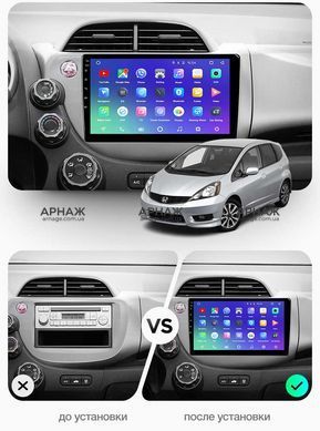 Штатна магнітола Teyes CC3 4GB+64GB 4G+WiFi Honda Jazz 2 (2007-2014)