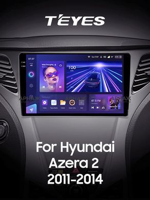 Штатная магнитола Teyes CC3 2K 4+32 Gb Hyundai Azera 2 II 2011-2014 9" (L2)
