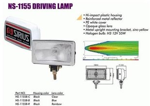 Фари додаткові Sirius NS-1155 B-C