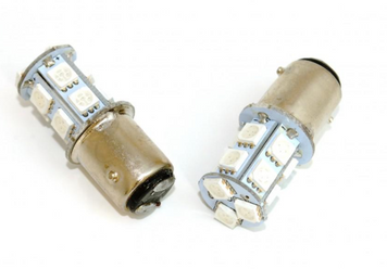 Розмір Baxster R5-BAY15d-1157-P21 / 5W (13 smd) червоний 180 Lm (2шт)