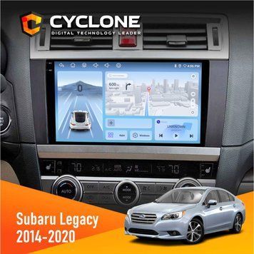 Штатна магнітола CYCLONE Subaru Legacy 2014-2020 C9-012 4/64 DSP 4G