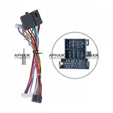 Комплект рамка+проводка QIV Renault Logan 1 2004-2009 Tondar 90 2007-2018 Dacia Logan 2004-2008 (W2)