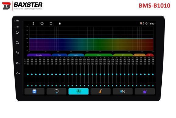 Автомагнитола Baxster BMS-B4010 Android 13 QLED 4+32Gb 10"