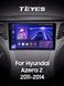 Штатна магнітола Teyes CC3 2K 4+32 Gb Hyundai Azera 2 II 2011-2014 9" (L2)