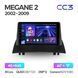 Штатна магнітола Teyes CC3 4GB+64GB 4G+WiFi Renault Megane 2 (2002-2009)