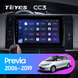 Штатна магнітола Teyes CC3 2K 4+64 Gb Toyota Previa XR50 2006 - 2019 9"