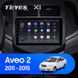 Штатна магнітола Teyes X1 2+32Gb Wi-Fi Chevrolet Aveo 2 2011-2015 9"