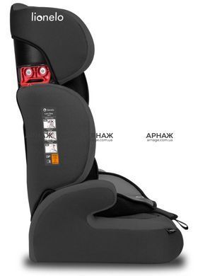 Дитяче автокрісло Lionelo LEVI ONE GREY