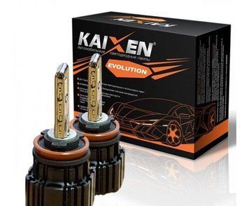 Світлодіодні автолампи Kaixen EVO H8/H9/H11/H16(JP) 6000K 50W