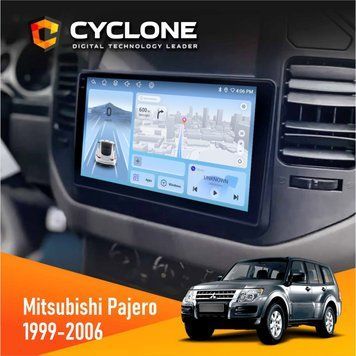 Штатная магнитола CYCLONE Mitsubishi Pajero 1999-2006 C9-012 4/64 DSP 4G