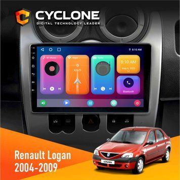 Штатна магнітола CYCLONE Renault Logan 2004-2007 C9 CPL 2/32