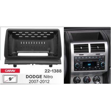Перехідна рамка Carav 22-1388 Dodge Nitro