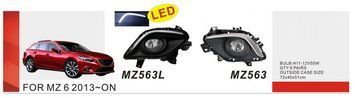 Протитуманні фари Dlaa MZ-563 Mazda 6 2013-15