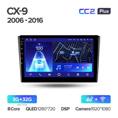 Teyes CC2 Plus 3GB+32GB 4G+WiFi Mazda CX-9 (2006-2016)