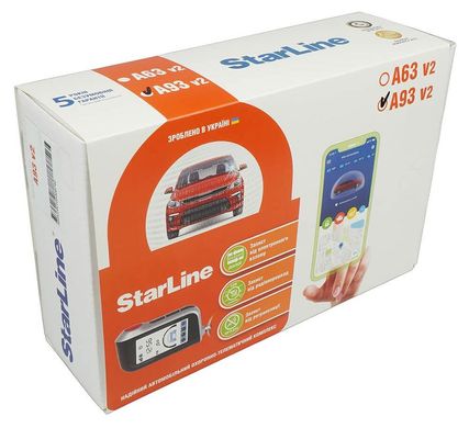 Автосигнализация Starline A93 V2