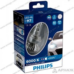 LED лампы Philips 12985BWX2 H7 X-tremeUltinon +200