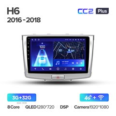 Teyes CC2 Plus 3GB+32GB 4G+WiFi Haval H6 (2016-2018)