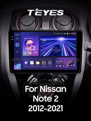 Штатная магнитола Teyes CC3 2K 4+32 Gb Nissan Note 2 E12 2012-2021 10"