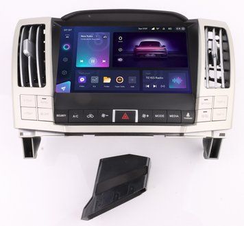 Штатная магнитола Teyes CC3 2K 6+128 Gb Lexus RX300 RX330 RX350 TOYOTA HARRIER 2004-2008 BSJ A-Mod 9" (L3)