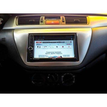 Рамка переходная AWM 781-24-106 Mitsubishi Lancer IX 2din grey