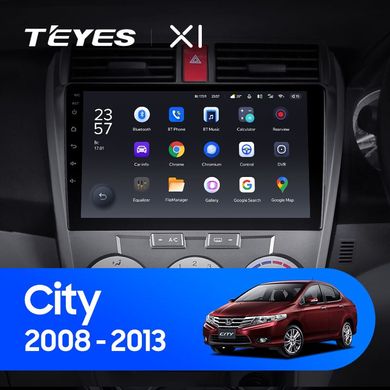 Штатная магнитола Teyes X1 2+32Gb Honda City 2008-2013 10"