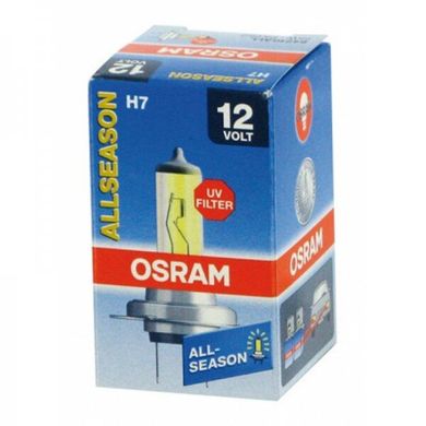 Автолампа Osram 64210ALL-FS All Season Super H7 55W 12V PX26D 10X10X1