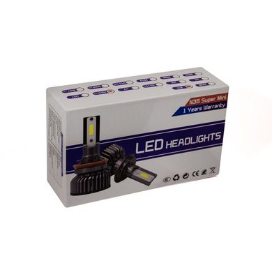 LED автолампы HeadLight T18 H4 (P43t) 30W 9-32V 6000K
