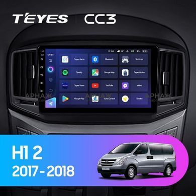 Штатная магнитола Teyes CC3 6+128 Gb 360&deg; Hyundai H1 2 2017-2018 9"