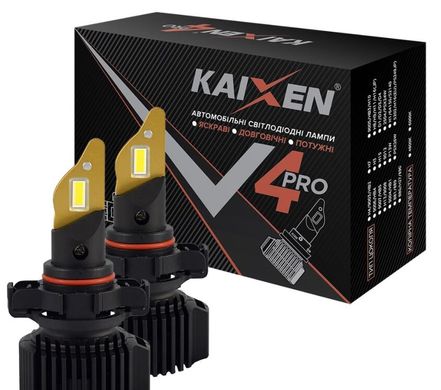 Светодиодные автолампы Kaixen V4 Pro H16 6000K 50W