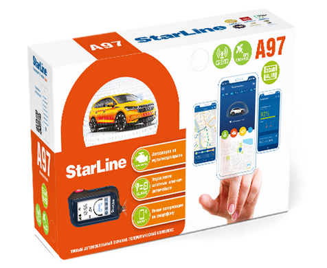 Автосигнализация Starline A97 BT 3CAN+4LIN GSM GPS