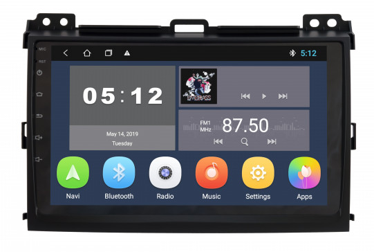 Штатна магнітола SoundBox SB-8113 2G CAA Toyota Prado 120 Carplay. Android Auto