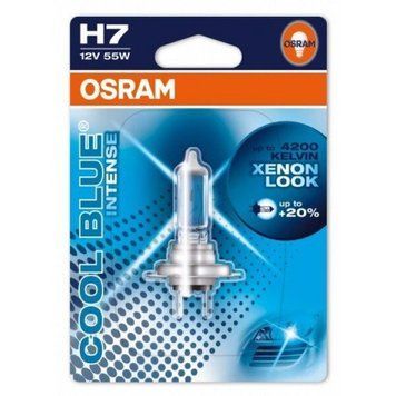 Автолампа Osram H7 64210CBI-01B Cool Blue Intense 55W 12V PX26D 10X1 Blister