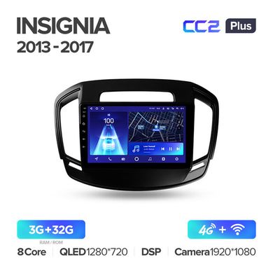 Teyes CC2 Plus 3GB+32GB 4G+WiFi Opel Insignia (2013-2017)