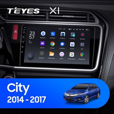 Штатная магнитола Teyes X1 2+32Gb Honda City 2014-2017 (A) 10"