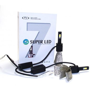 LED лампы SuperLED F7 H11 12-24V chip COB