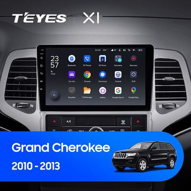 Штатна магнітола Teyes X1 2+32Gb Wi-Fi Jeep Grand Cherokee WK2 2010-2013 9"