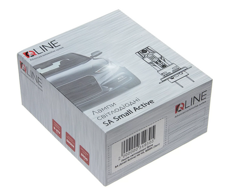 LED автолампы QLine SA (Small Active) H4 H/L 6000K