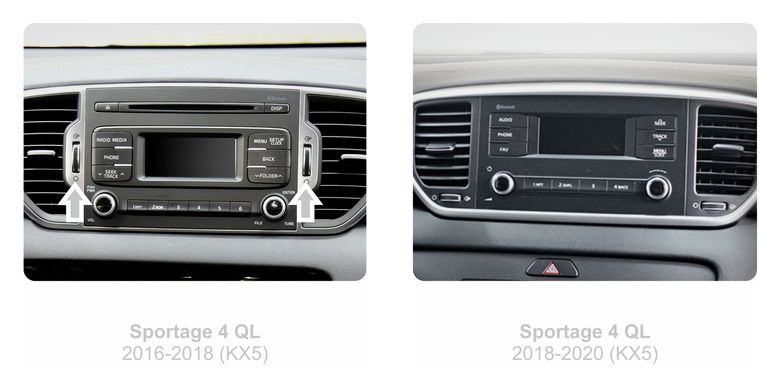 Штатная магнитола Sigma X9464 4+64 Gb Kia Sportage 4 QL 2016-2018 (KX5 B) 9"